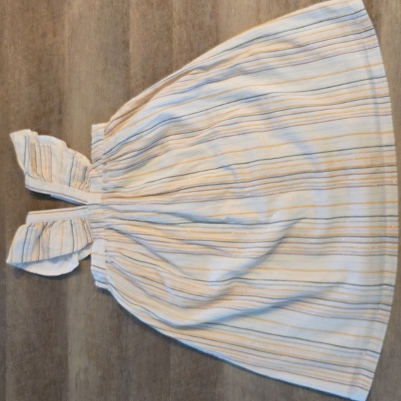 GAP- Blue and White Pleated Sundress with Flutter Sleeves. NWT! Size 5T! - Picture 1 of 8